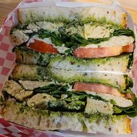 The cheezy caprese at The Dirty Vegans - Pop Up in Bristol