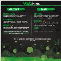 Nuovo menù vegan at Ritual Bar in Bussolengo