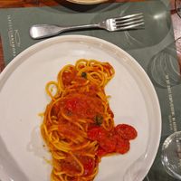 Spagettone at Chi Burlaz Garden in Rimini