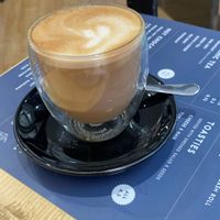 Oat flat white!  at The Tiny Tasting Room in Exeter