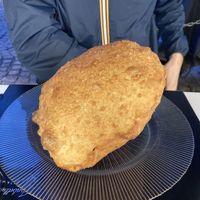 Pizza fritta  at Isabella De Cham in Naples