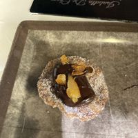 Dessert (only 1/3 pieces shown)  at Isabella De Cham in Naples