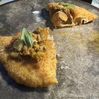 Classic Fried pizza   at Isabella De Cham in Naples