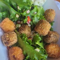 Cauliflower & Broccoli bites at Kaupfjelagid The Old General Store in Breiddalsvik