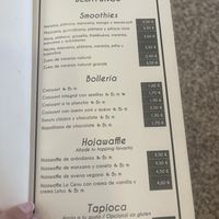 Carta  at La Genuina in Nigran