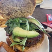 Hamburguesa vegana  at La Genuina in Nigran