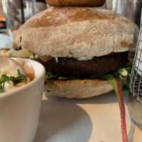Burger   at The Bear Inn in Llandovery