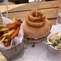 My delicious vegan lunch! at The Bear Inn in Llandovery