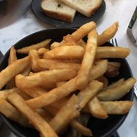 Fries, everybody’s favorite  at Gaia & Loki in Jersey City