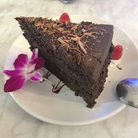 Chocolate Cake at Gaia & Loki in Jersey City