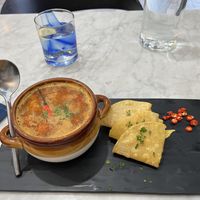 Mexican soup  at Gaia & Loki in Jersey City