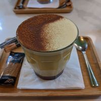 Golden mylk at Organico Juice Bar & Eatery in Liverpool