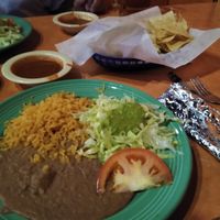 Fajita plate toppings and tortillas at Pueblo Mexican Restaurant in Ellijay
