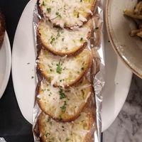 Cheesy garlic bread for two at Surfside in Sliema