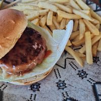 Vegan beyond burger at Surfside in Sliema