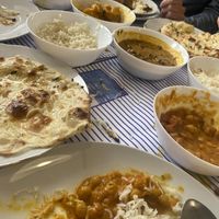 vegan galic naan  at Heera in Epernay