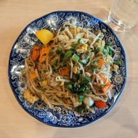 Vegan pad Thai at Cafe de Thai in Reno