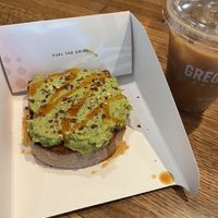 Spicy avocado   at Gregory's Coffee in Jersey City