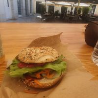 Vegan at Brooklyn Bagel Co in Split