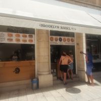 Shop front at Brooklyn Bagel Co in Split