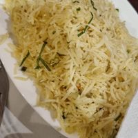Garlic rice at Spice Lounge in Albufeira