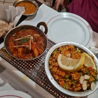 Veg biryiani at Spice Lounge in Albufeira