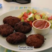 Falafel plate at Govinda - Beyoglu in Istanbul