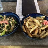 Shishito peppers and togarashi fries  at Public House in Temecula