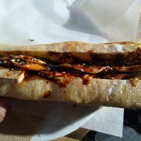 Vegan banh mi at Banh Mi & Bubbles in Stuttgart