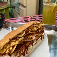 Maybe a little decadent (we‘re talking flour gold), but definitely very delicious! Will come back to try another one for sure!   at Banh Mi & Bubbles in Stuttgart