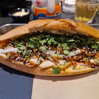 Bahn mi vegan at Banh Mi & Bubbles in Stuttgart
