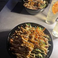 Vegan vegan bowl (with crunchy tofu = 20,50€)  at Banh Mi & Bubbles in Stuttgart