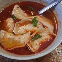 Dumpling soup #Veganuary at Coffee Circus in Birzebbuga