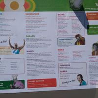 Full vegan menu at Lounges - Marisco Lounge in Scarborough