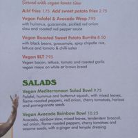 Rainbow bowl looks nice, healthy options at Lounges - Marisco Lounge in Scarborough