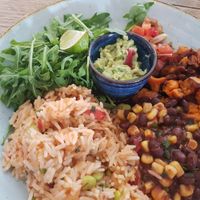 Vegan Mexican superbowl at Lounges - Marisco Lounge in Scarborough