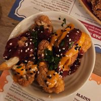 Bang Bang Fried Cauliflower tapas dish at Lounges - Marisco Lounge in Scarborough