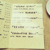 Vegan walhalla? at Alexis in Corfu