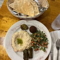 Veg platter with a variation   at Olive in New Orleans