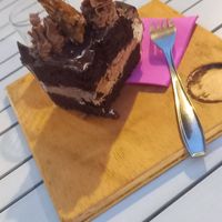Tarta de cacahuete vegana at La Despensa de Eva in Viladecans