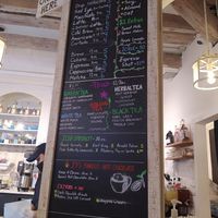 Drinks menu at Innocent Yesterday in New York City