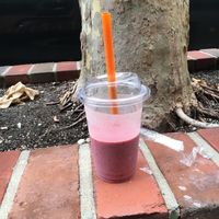 A S.N.O.B. smoothie at Sophia's Natural Organic Bowls (SNOB) in New York City