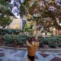 Chocolate orange + café at Cioccolato Puro d'Italia in Alicante