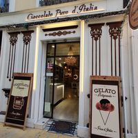 Devanture at Cioccolato Puro d'Italia in Alicante