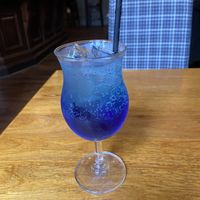 Purpke rain: sweet but nice  at Lorne Bar in Oban