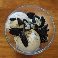 Oreo sundae at Lorne Bar in Oban