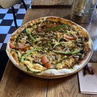 Pizza Vegetable  at Cyrano in Lidkoeping