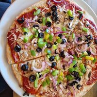 Vegan fiorentina at The Dartmouth Arms in Dartmouth