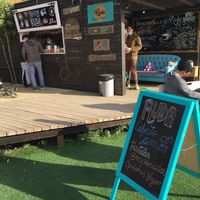 Outside at Ruda in Navidad