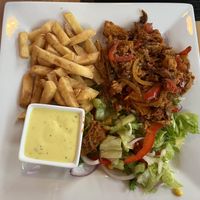 Vegansnagger  at Restaurant 34 in Stryn